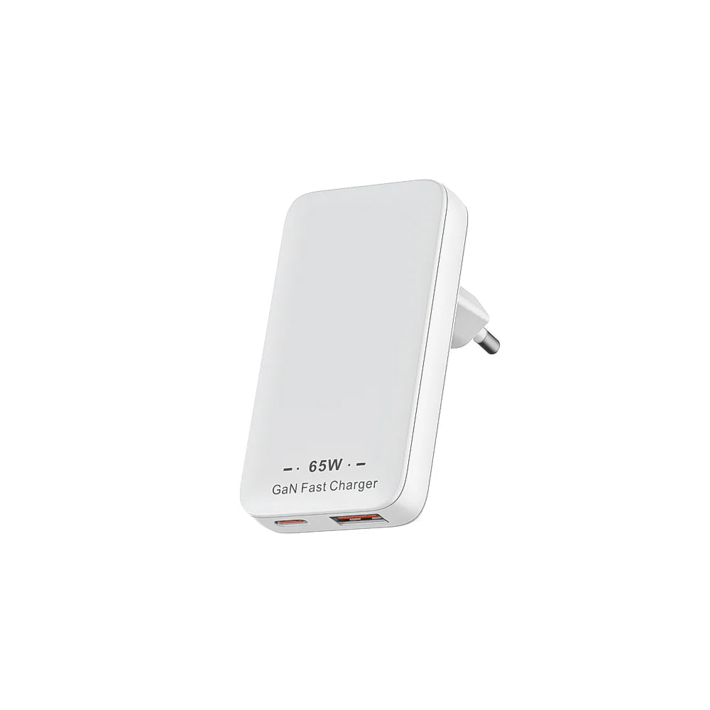 מטען מהיר שטוח 65W – טעינה חכמה למקומות הצפופים של הבית